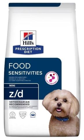 Hills Prescription Diet Food Sensitivies Z/D Mini Köpek Kuru Maması 1 kg (stt:06/2027)