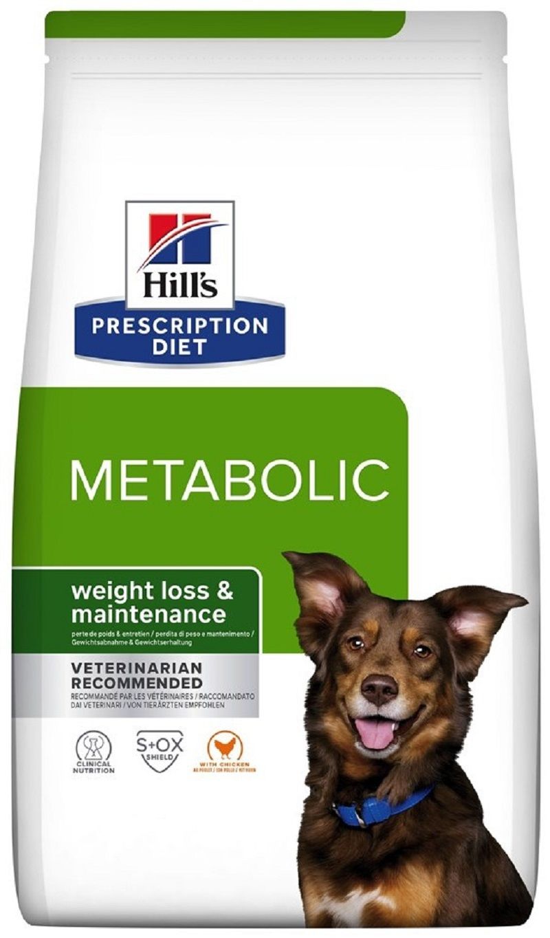 Hills Prescription Diet Metabolic Tavuklu Köpek Kuru Maması 4 kg (stt:02/2027)