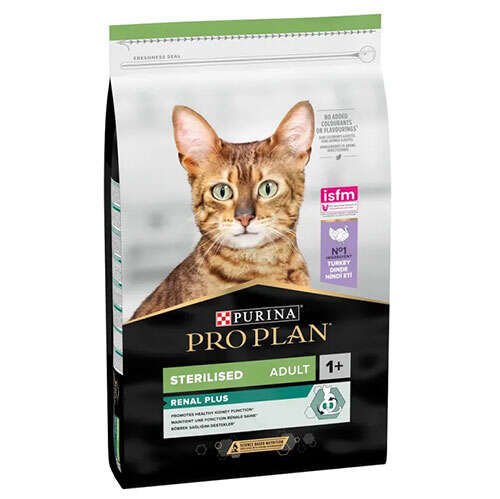 Proplan Sterilised Kısırlaştırılmış Hindi ve Tavuklu Kuru Kedi Maması 3 kg(stt.10/2026)