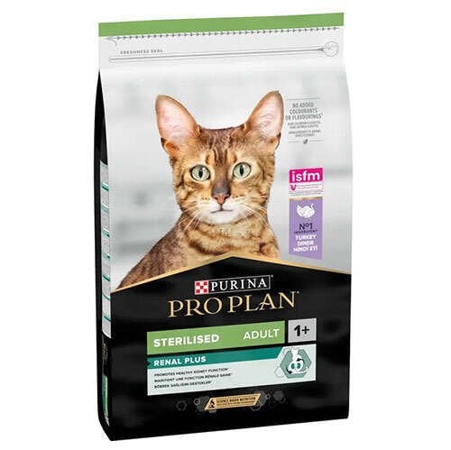 Proplan Sterilised Kısırlaştırılmış Hindi ve Tavuklu Kuru Kedi Maması 3 kg(stt.10/2027)