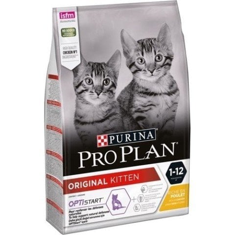 Proplan Kitten Tavuklu ve Pirinçli Yavru Kedi Maması 3 Kg(stt.10/2027)