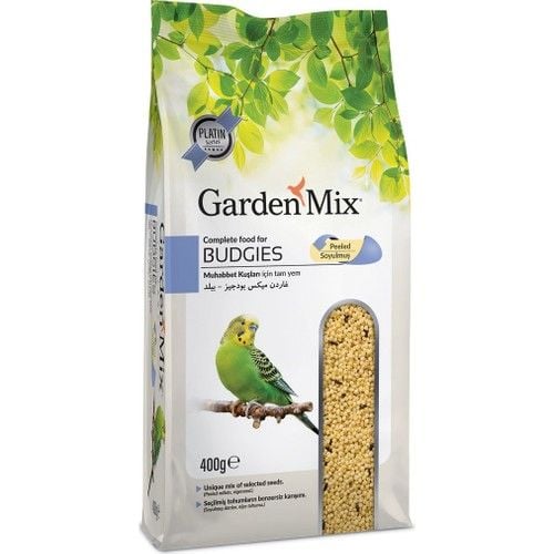 GARDENMİX PLATİN MUHABBET YEMİ SOYULMUŞ 400g