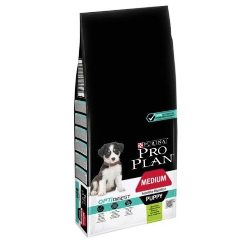 Proplan Puppy Medium Lamb Digestion Kuzulu Hassas Orta Irk Yavru Köpek Maması 12 Kg (stt.12/2026)