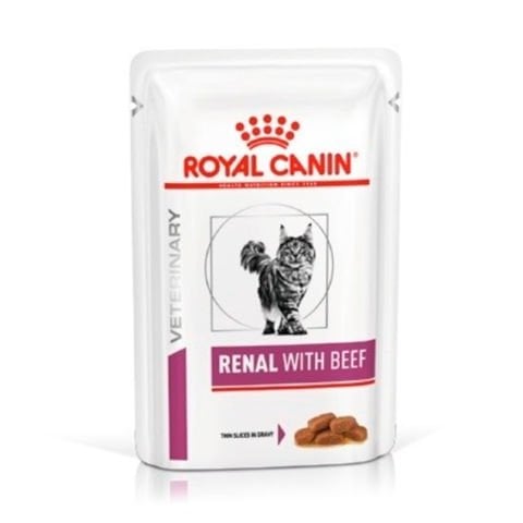 Royal Canin Veterinary Renal Biftekli Kedi Konservesi 85 gr (stt: 03/2027)