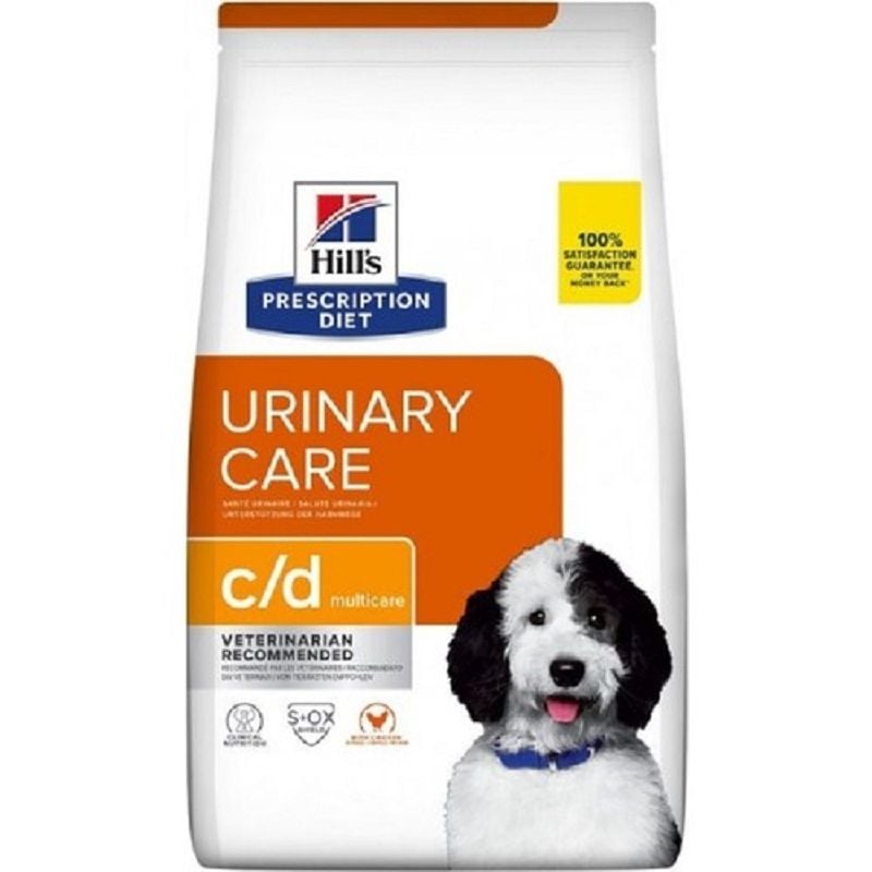 Hills Prescription Diet Urinary Care  c/d Tavuklu Köpek Maması 4 kg (stt: 12/2027)