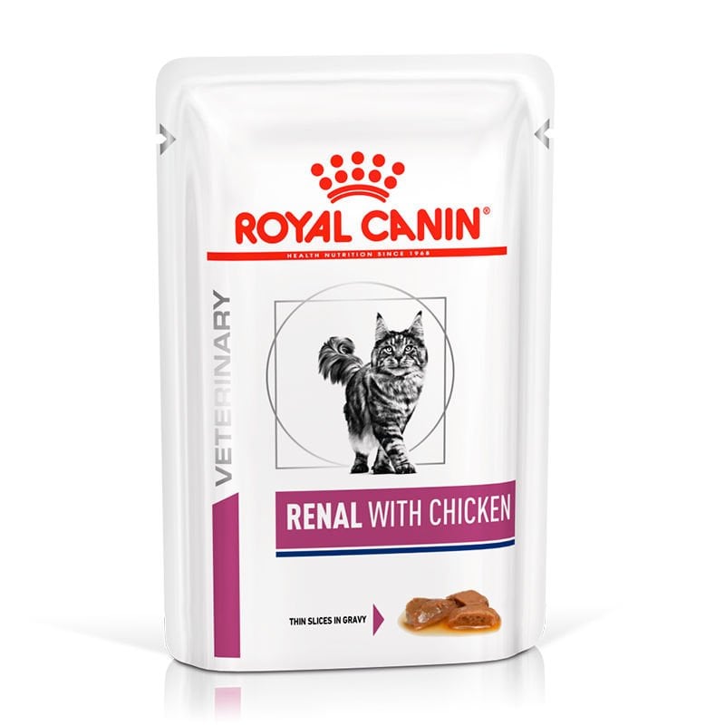 Royal Canin Veterinary Renal Tavuklu Kedi Konservesi 85 gr (stt:02/2028)