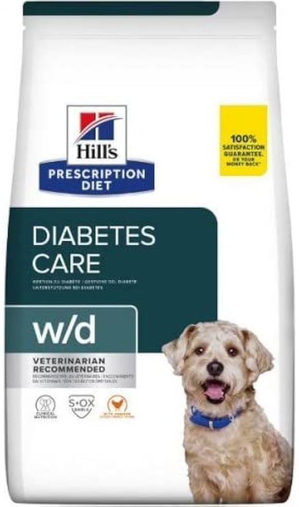 Hills Prescription Diet Diabetes Care w/d Tavuklu Köpek Kuru Maması 10 kg (stt:12/2026)