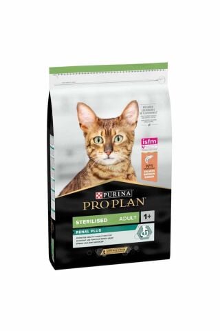 Proplan Sterilised Kısırlaştırılmış Kediler İçin Somonlu Ve Ton Balıklı Kedi Maması 3 kg(stt.02/2026)