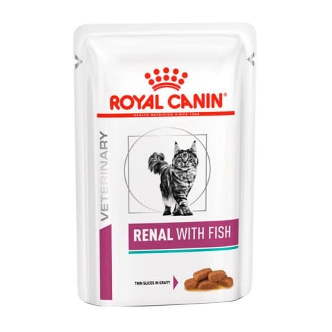 Royal Canin Veterinary Renal Balıklı Kedi Konservesi 85 gr (stt:10/2026)