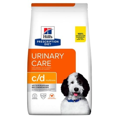 Hills Veterinary Diet Urinary Care c/d Multicare Tavuklu Köpek Maması 12 kg (stt:06/2027)