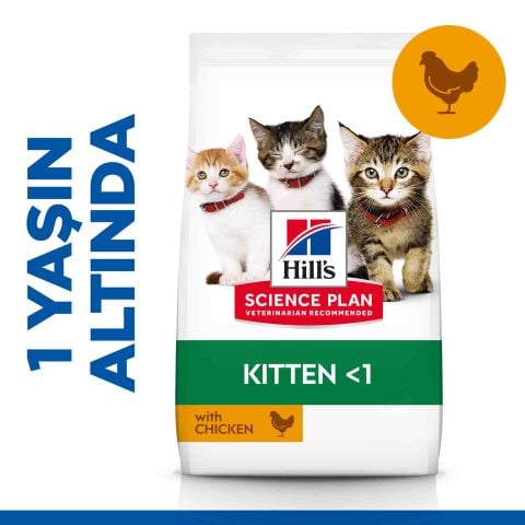 Hills Kitten Tavuklu Yavru Kedi Maması 7 kg (stt.12/2026)