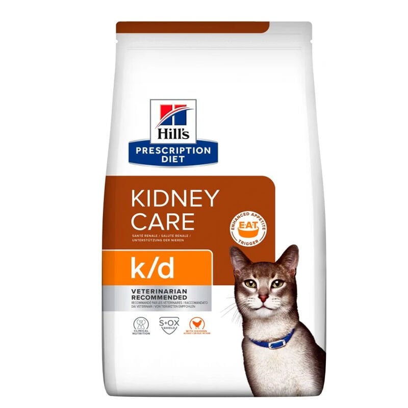 Hills Prescription Diet Kidney Care k/d Tavuklu Kedi Kuru Maması 3kg (stt:09/2026)