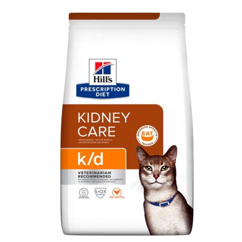 Hills Prescription Diet Kidney Care k/d Tavuklu Kedi Kuru Maması 3 kg (stt:09/2027)