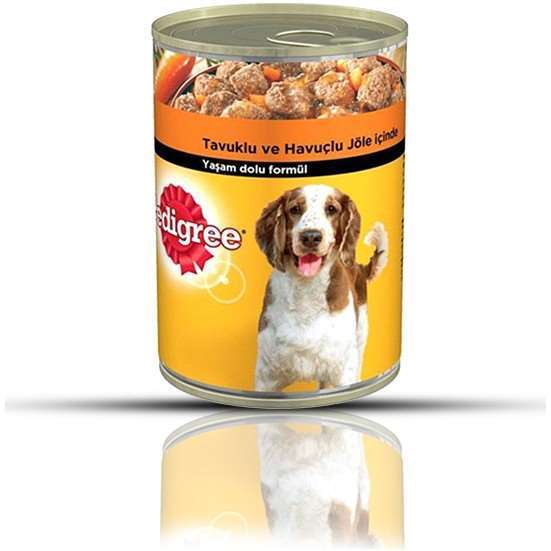 Pedigree Tavuklu Ve Havuçlu Yetişkin Konserve Köpek Mamasi 400 Gr(stt.03/2027)