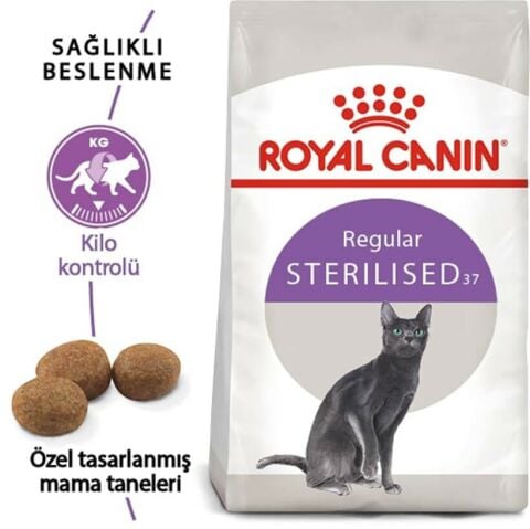 Royal Canin Sterilised 37 Kısırlaştırılmış Kuru Kedi Maması 2 Kg(stt.05/2026)