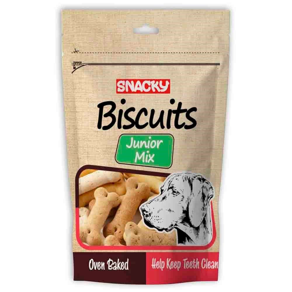 Snacky Junior Mix Köpek Ödül Bisküvisi 200 gr(stt.12/2026)