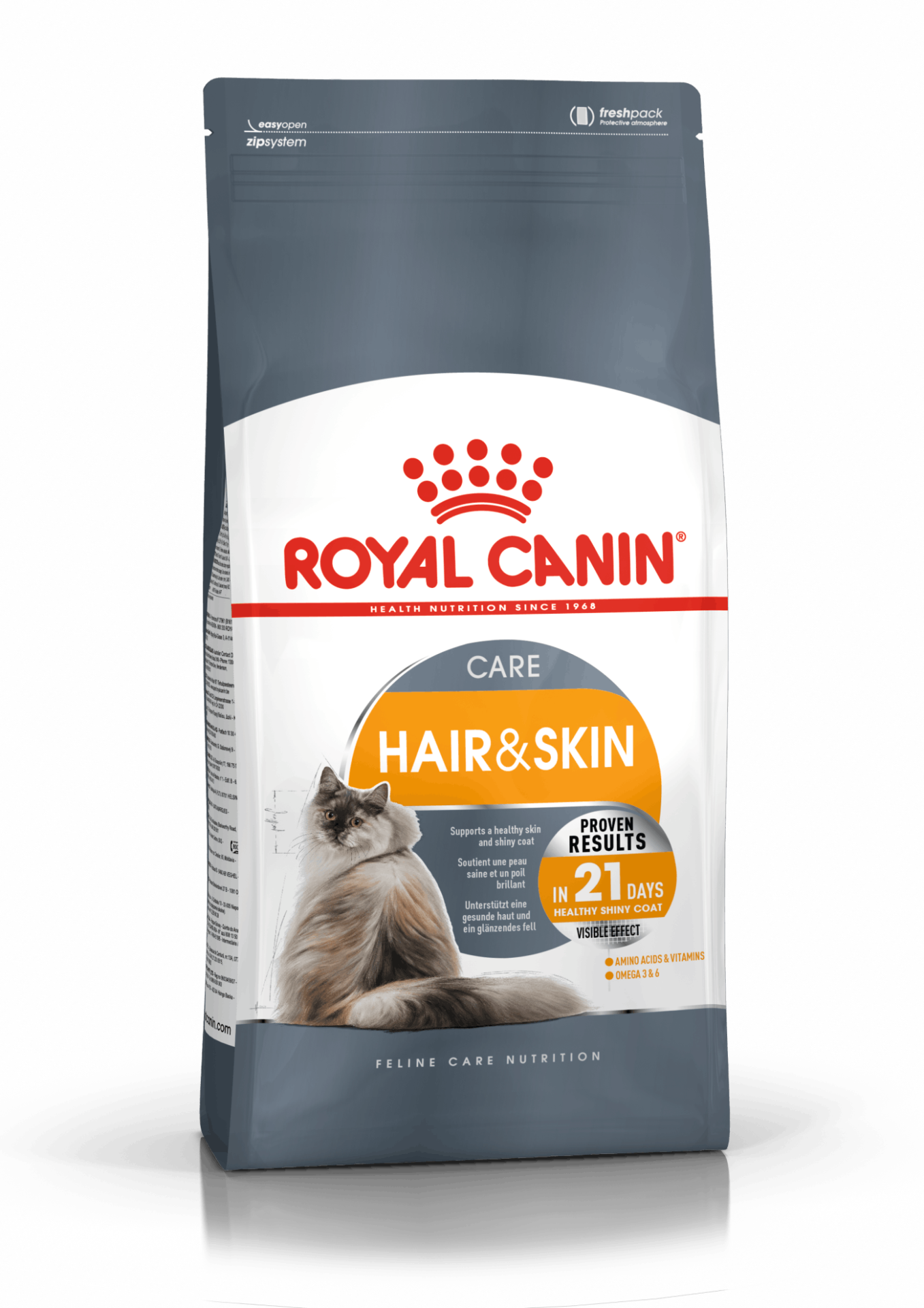 Royal Canin Hair Skin Hassas Tüy Sağlığı Yetişkin Kedi Maması 2 Kg (stt.11/2027)