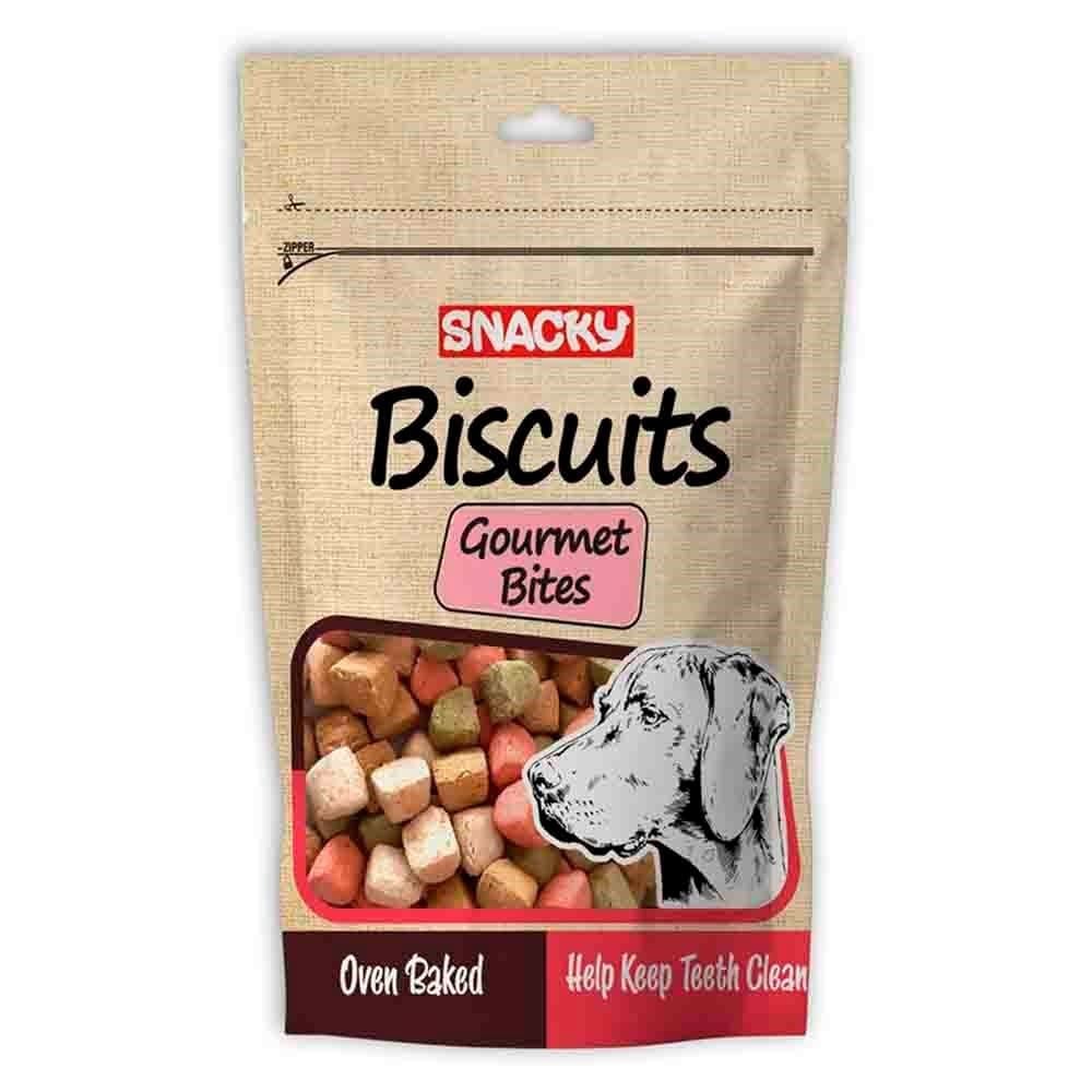 Snacky Gourmet Bites Köpek Ödül Bisküvisi 200 gr(stt.06/2027)