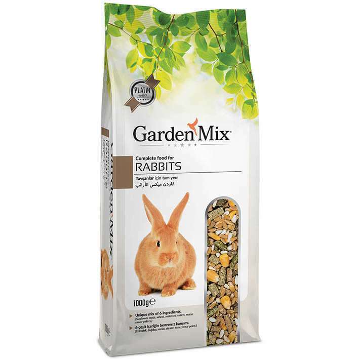 Garden Mix Platin Seri Tavşan Yemi 1 Kg (stt.10/2027)