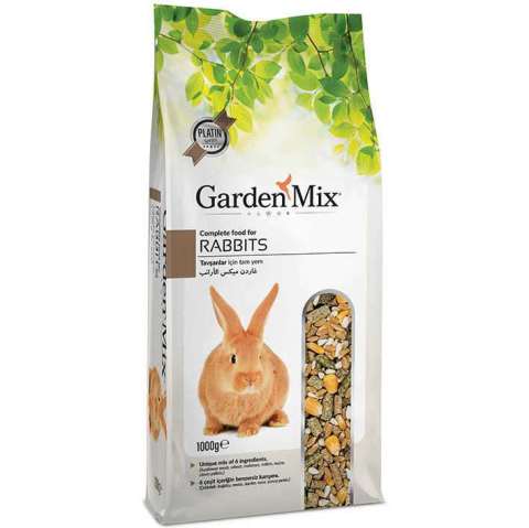 Garden Mix Platin Seri Tavşan Yemi 1 Kg (stt.02/2026)