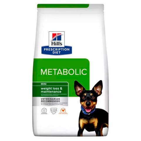 Hills Prescription Diet Metabolic Mini Weight Loss MaintenanceTavuklu Köpek Kuru Maması 6 kg (stt:12/2026)