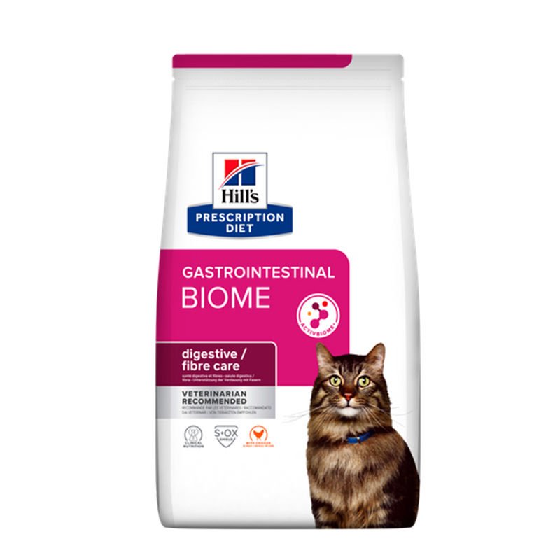 Hills Prescription Diet Gastrointestinal Biome Tavuklu Kedi Maması 3 kg (stt:12/2027)