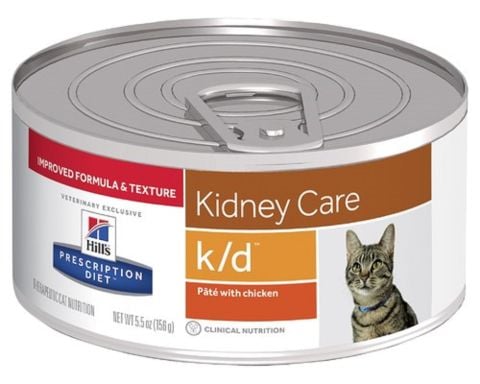 Hills Prescription Diet Kidney Care k/d Kedi Konservesi 156 gr (stt:11/2027)