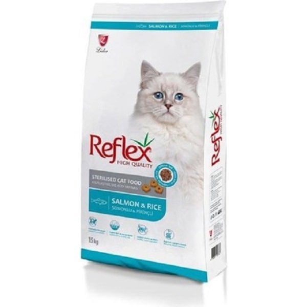 Reflex Sterilised Balıklı Kısırlaştırılmış Yetişkin Kuru Kedi Maması 15 kg (stt.07/2027)