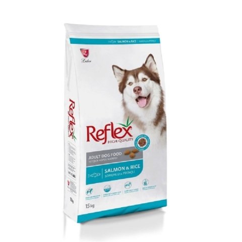 Reflex Balıklı  Pirinçli Yetişkin Köpek Maması 15 kg (stt.05/2027)