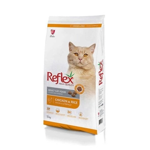 Reflex Adult Cat Chicken Tavuklu Yetişkin Kuru Kedi Maması 15 kg (stt.10/2027)