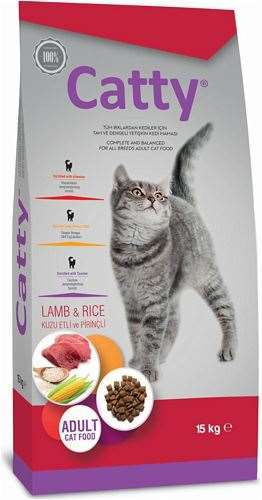 Catty Kuzu Etli Yetişkin Kedi Maması 15 Kg(stt.04/2026)