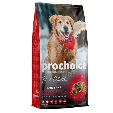 Prochoice Adult Kuzu Eti ve Pirinçli Yetişkin Köpek Maması 12 kg(stt.12/2025)