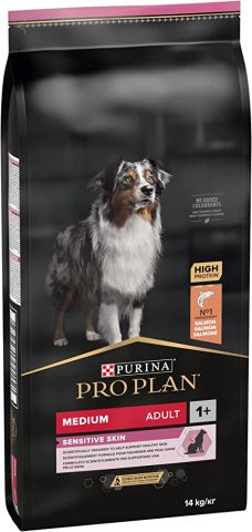 Proplan Medium Adult Sensetive Skin Somonlu Yetişkin Köpek Maması 14 Kg (stt.09/2027)