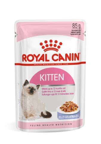Royal Canin Kitten İnstictive In Jelly Pouch Yavru Kedi Yaş Maması 85 gr (stt.07/2026)