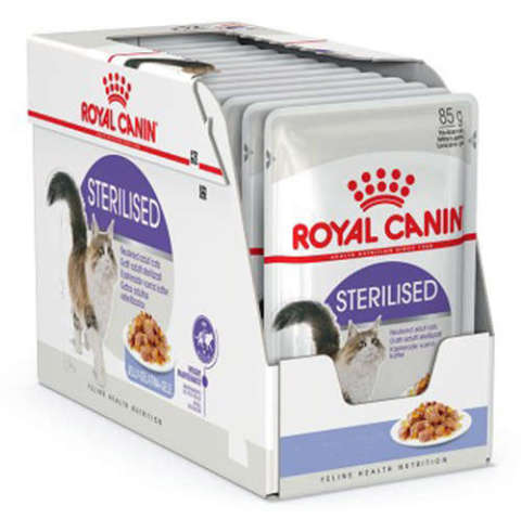 Royal Canin Sterilised Gravy Kısırlaştırılmış Kedi Konservesi Pouch 85 Gr (stt.05/2028)
