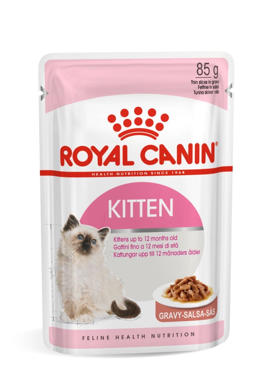Royal Canin Kitten Instinctive Gravy Yavru Kedi Konservesi Pouch 85 Gr (stt.05/2027)