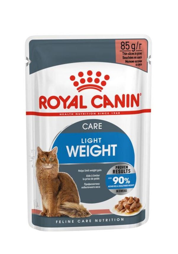 Royal Canin Light Weight Pouch Yaş Diyet Kedi Maması 85 Gr(stt.03/2027)