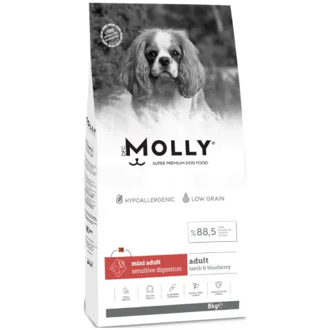 Molly Hypoallergenic Kuzu Etli Küçük Irk Yetişkin Köpek Kuru Maması 8 kg (stt:08/2027)