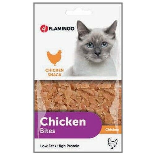 FLAMİNGO TAVUKLU BİTES KEDİ ÖDÜL 85 GR