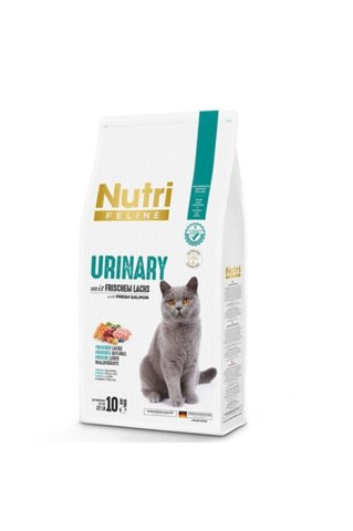 Nutri Feline Urinary Böbrek Sağlığı Destekleyici Somonlu Düşük Tahıllı Yetişkin Kedi Maması 10 Kg(stt.05/2027)