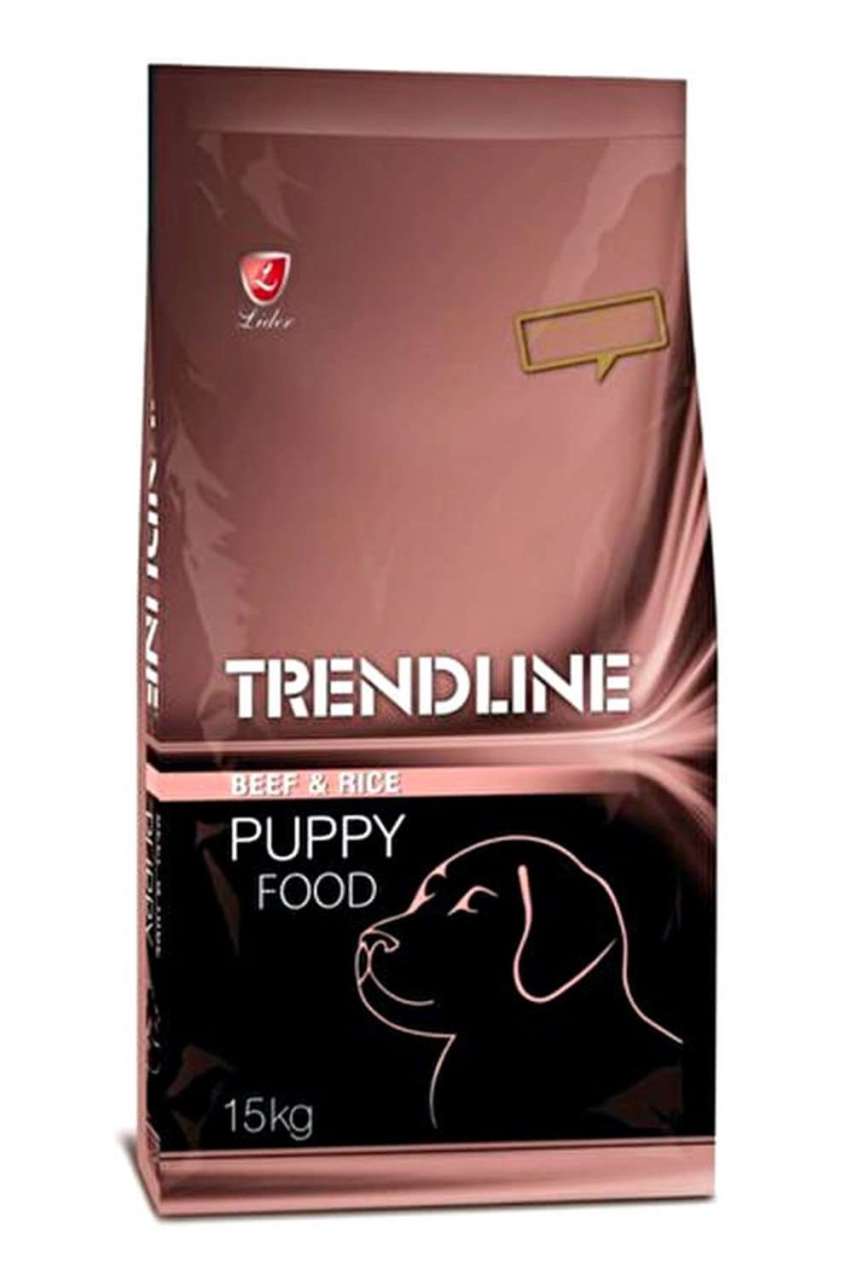 Trendline Puppy Biftekli Pirinçli Yavru Köpek Maması 15 kg (stt.12/2025)