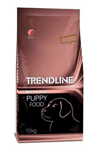 Trendline Puppy Biftekli Pirinçli Yavru Köpek Maması 15 kg (stt.12/2025)