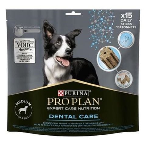 ProPlan Dental Care Orta Irk Yetişkin Köpek Ödül Maması 345gr (stt:10/2025)