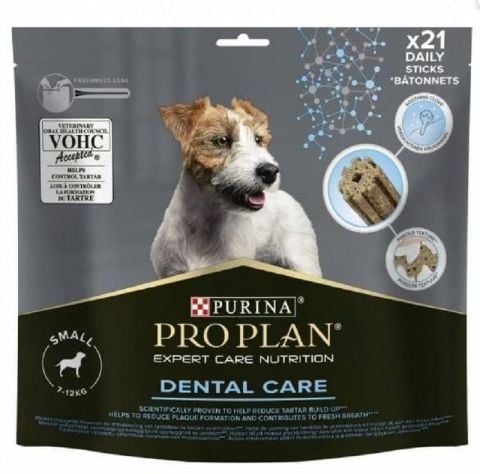 Proplan Dental Care Küçük Irk Yetişkin Köpek Ödül Maması 345gr (stt:10/2026)