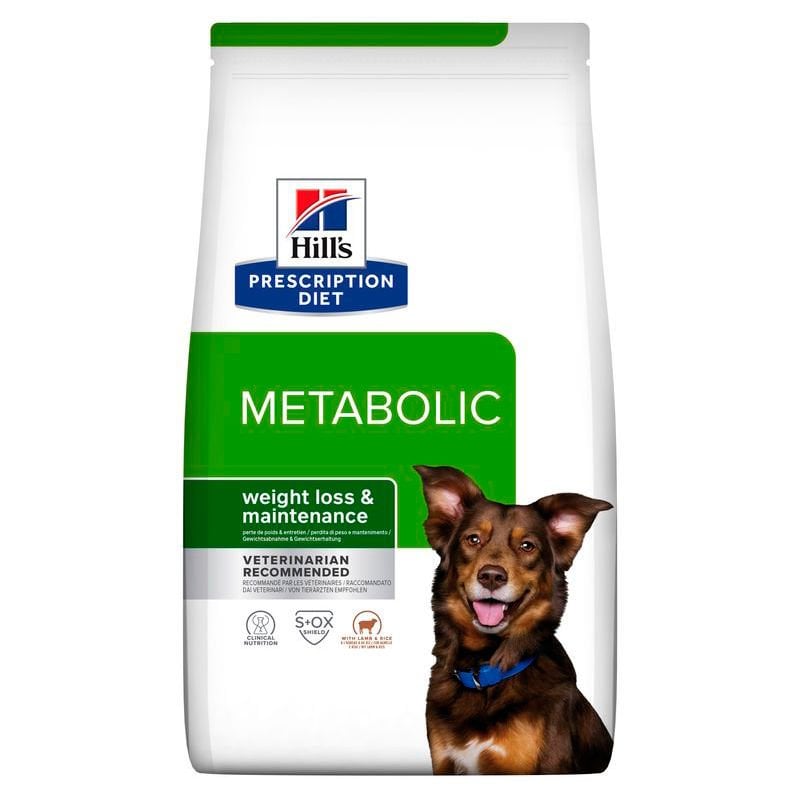 Hills Prescription Diet Metabolic Kuzu Etli Köpek Maması 12 kg (stt:03/2027)