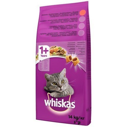 Whiskas Tavuklu & Sebzeli Kuru Kedi Maması 14 Kg(stt.06/2027)
