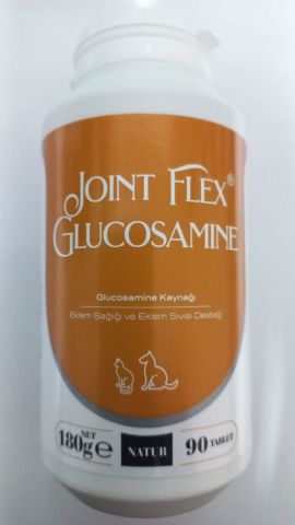 Natur Joint Flex Glucosamine Kedi ve Köpekler için Eklem Sağlığı ve Eklem Sıvısı Desteği 90 Tablet (stt:12/2027)