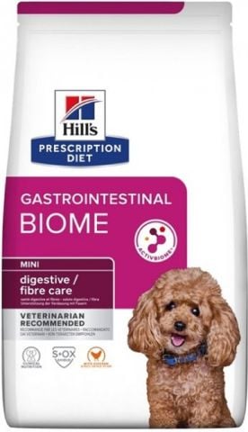 Hills Prescription Diet Gastrointestinal Biome Tavuklu Mini Irk Köpek Kuru Maması 3 kg (stt:06/2026)