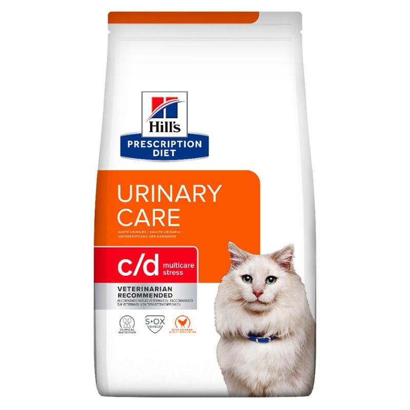 Hills Prescription Diet Urinary Care c/d Multicare Stress Tavuklu Kedi Kuru Maması 1.5 kg (stt:07/2026)