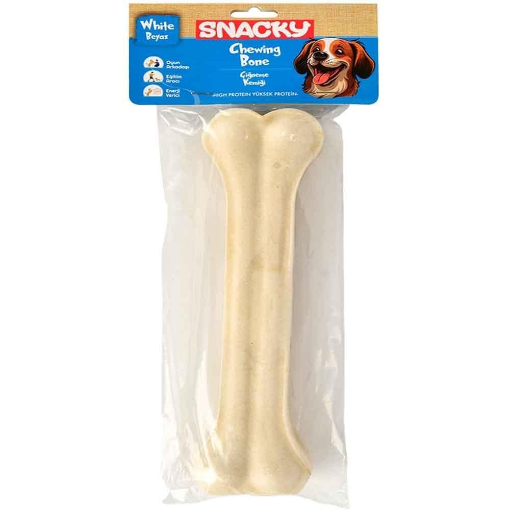 Snacky  Köpekler için Beyaz Çiğneme Kemiği 25 cm (270 gr)